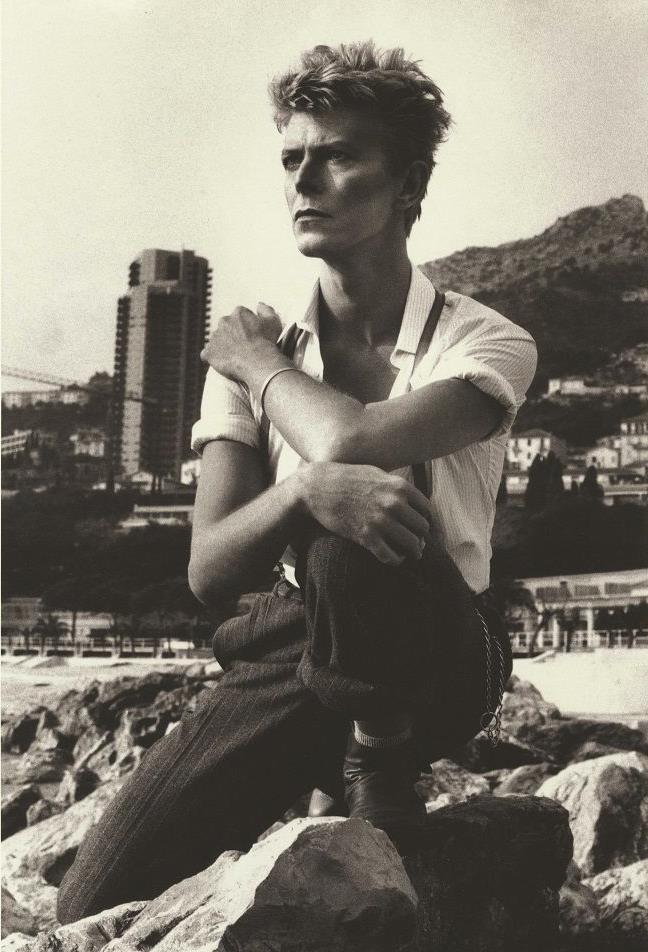 David Bowie by Helmut Newton, Monte Carlo 1983