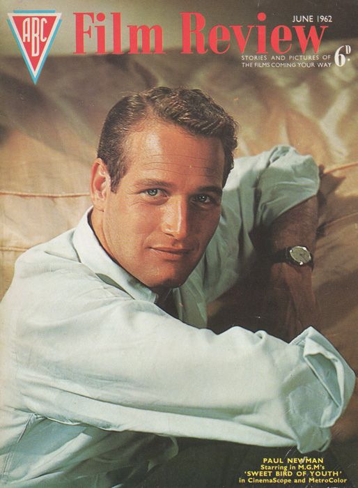 15TH_Paul Newman on the cover of %22ABC Film Review%22 magazine, United Kingdom, June 1962.